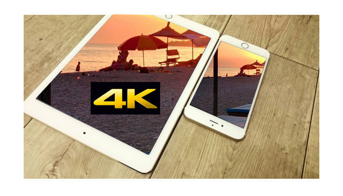 Telefone e tablet 4K