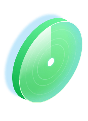 Localizar arquivos Digitalizar verde
