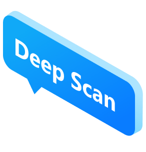 Escaneamento Deep Scan
