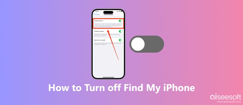 Desativar Find My iPhone