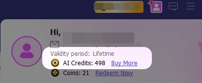 Check Credits Balance And Validity