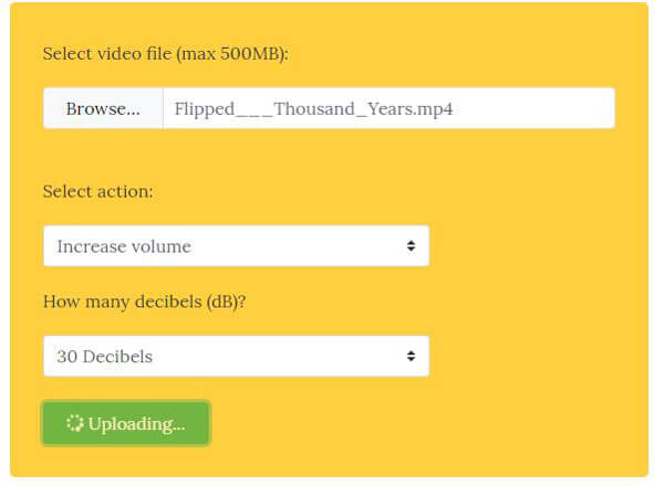 Vídeo mais alto