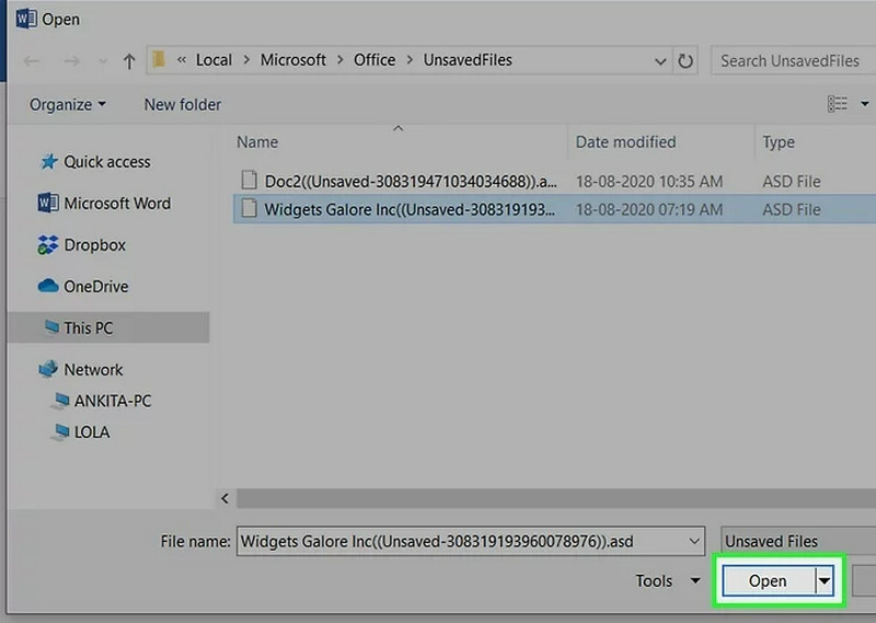 Abrir Recuperar Documentos Não Salvos no Word