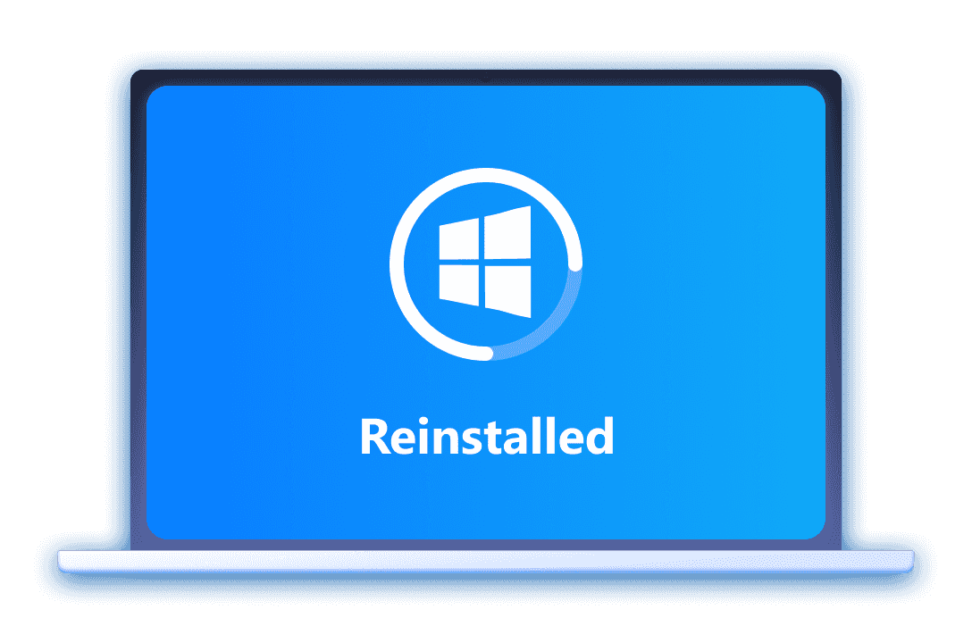 Computador reinstalado