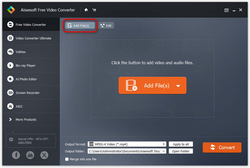 Adicionar vídeo FLV