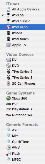 VisualHub - converter lista MKV