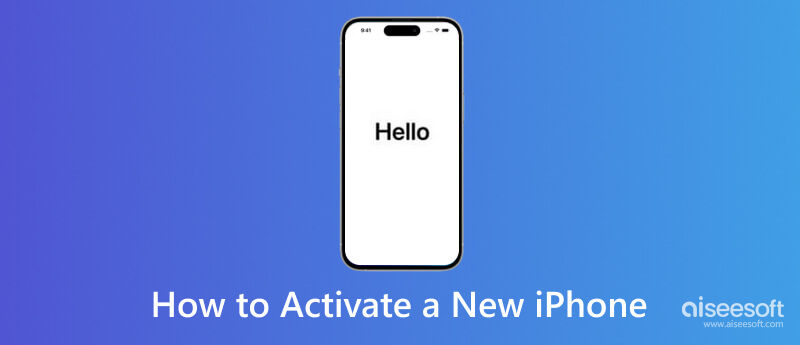Ativar um novo iPhone