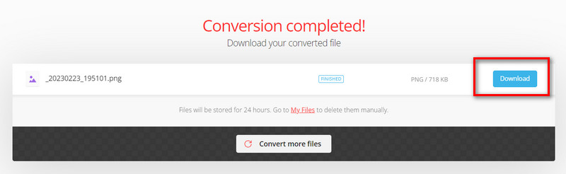 Baixar Cloudconvert PNG