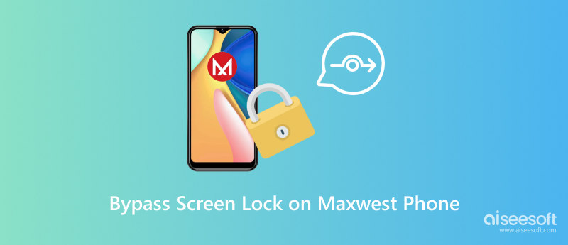 Ignorar o bloqueio de tela no telefone Maxwest