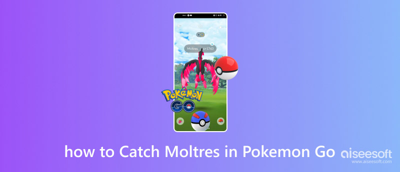 Pegue Moltres no Pokémon GO