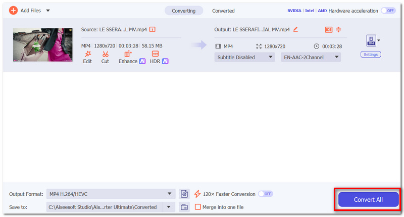 Converter vídeo MP4