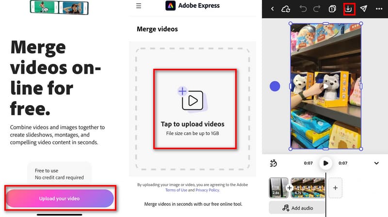 Download do Adobe Merger