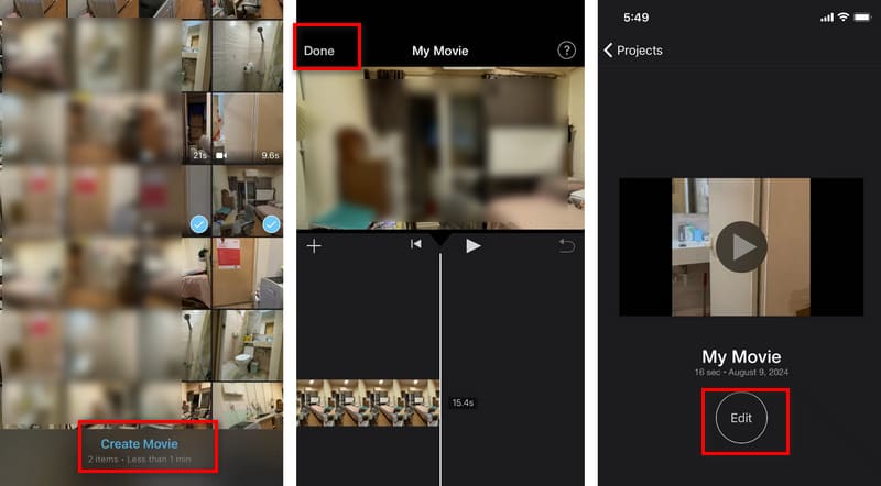 Imovie Mesclar Vídeo