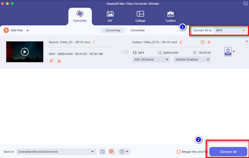 Mac Aiseesoft Converter Tudo