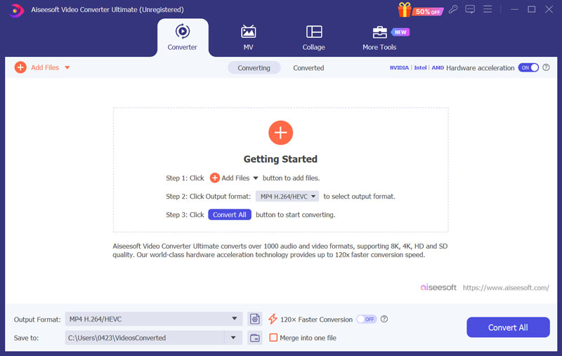 Arquivo de upload de download gratuito da Aiseesoft