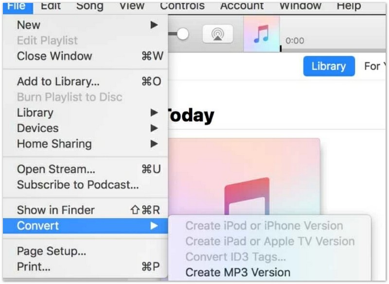 Criar versão MP3
