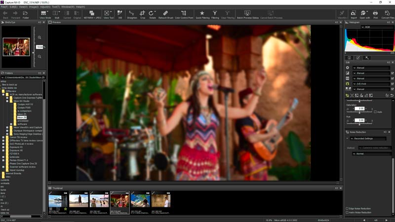 Converta NEF para JPG com software Nikon