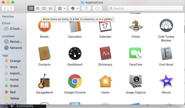 Desinstalar o GarageBand