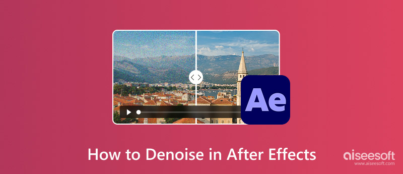 Redução de ruído no After Effects