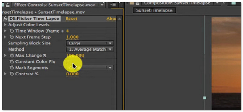 Use De Noise Effect Plugin