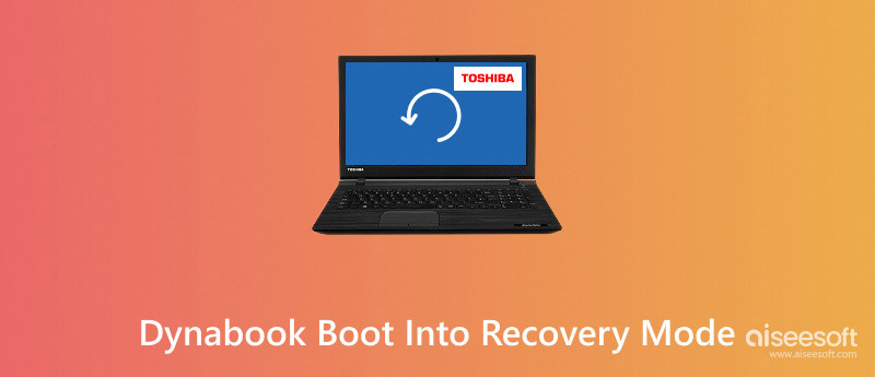 Inicialização do Dynabook no modo de recuperação