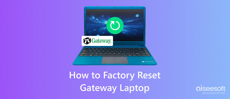 Redefinição de fábrica do laptop Gateway
