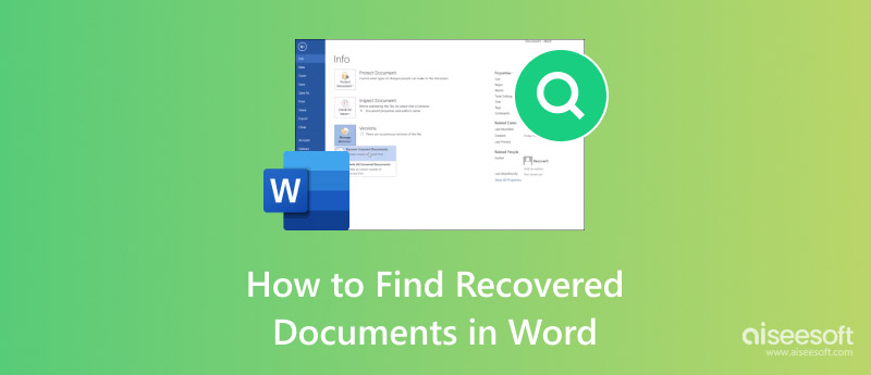 Encontre documentos recuperados no Word