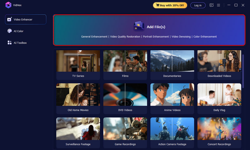 interface vidhex