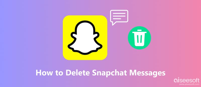 Como excluir mensagens do Snapchat