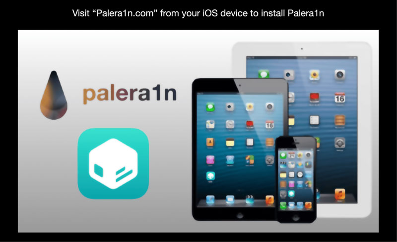 Acesse a ferramenta de jailbreak Palera1n no iPhonec
