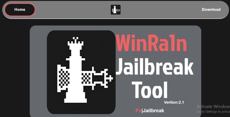 Baixe a ferramenta Winra1n