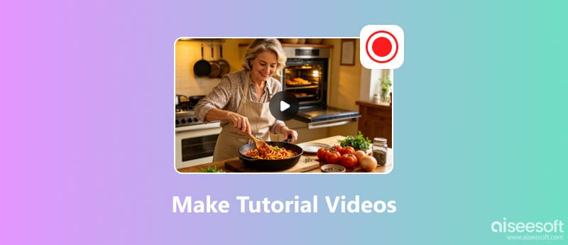 Faça vídeos tutoriais