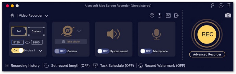 Choose Area And Audio