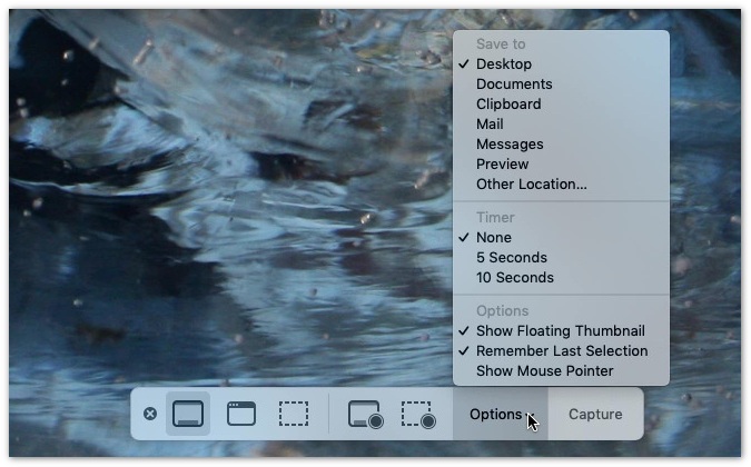 Gravar janela fixa no Mac