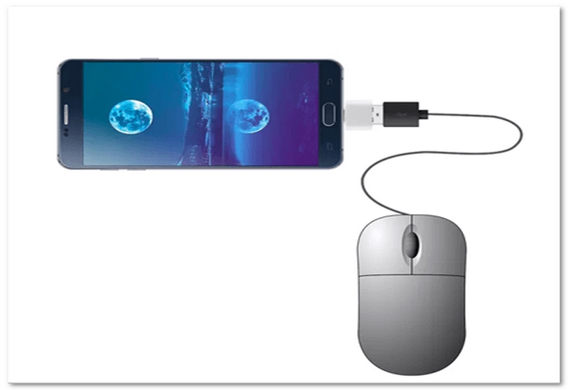 Connect Otg And Mouse