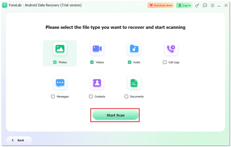 Select And Scan Files