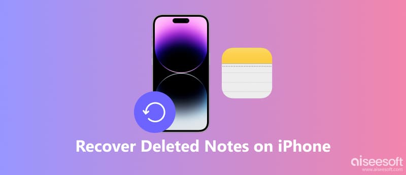 Recuperar notas apagadas no iPhone
