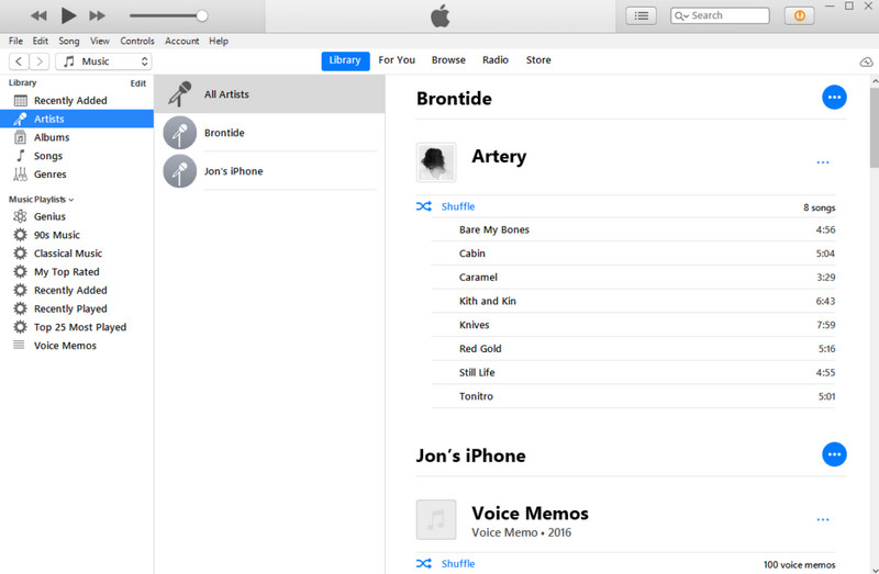 iTunes no Windows