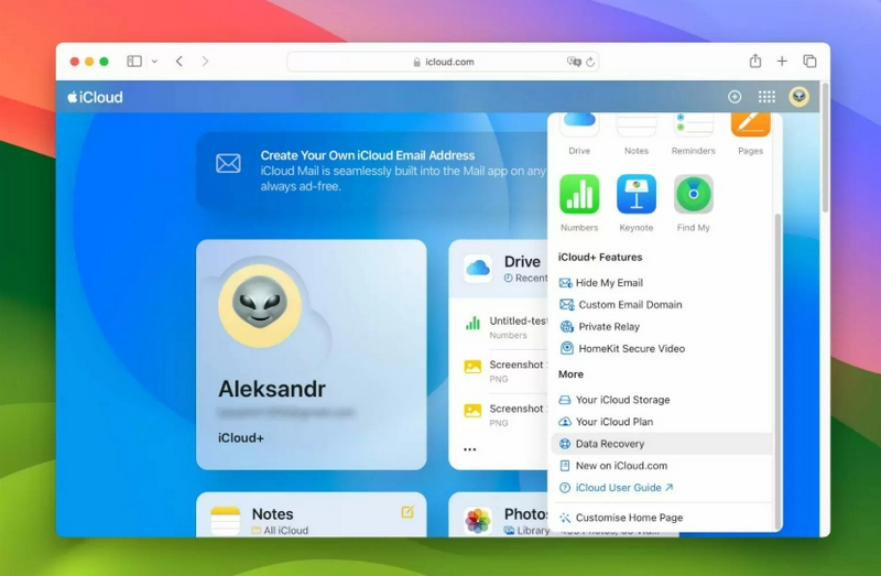 Recuperar arquivos sobrescritos do backup do iCloud