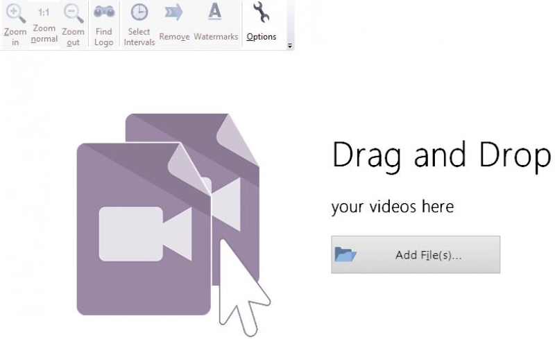Adicionar vídeo com marca d'água