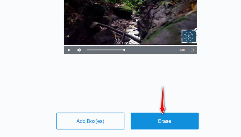 Apagar marca d'água de vídeo