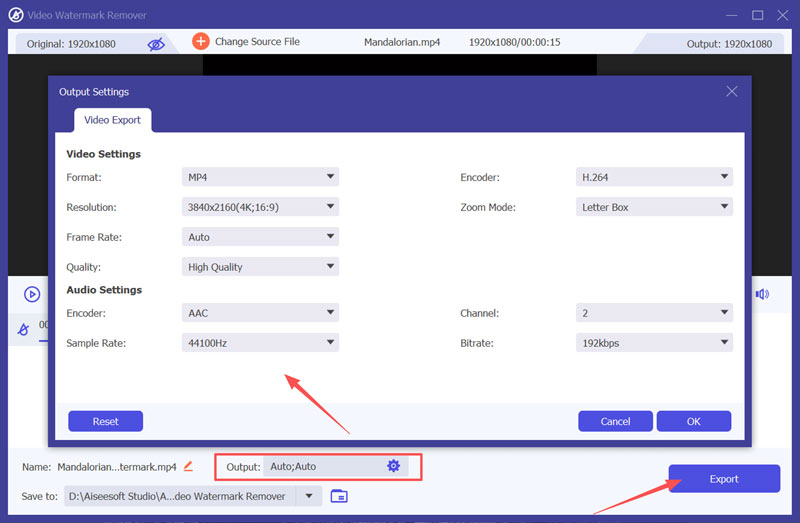 Video Watermark Remover Vcu Export