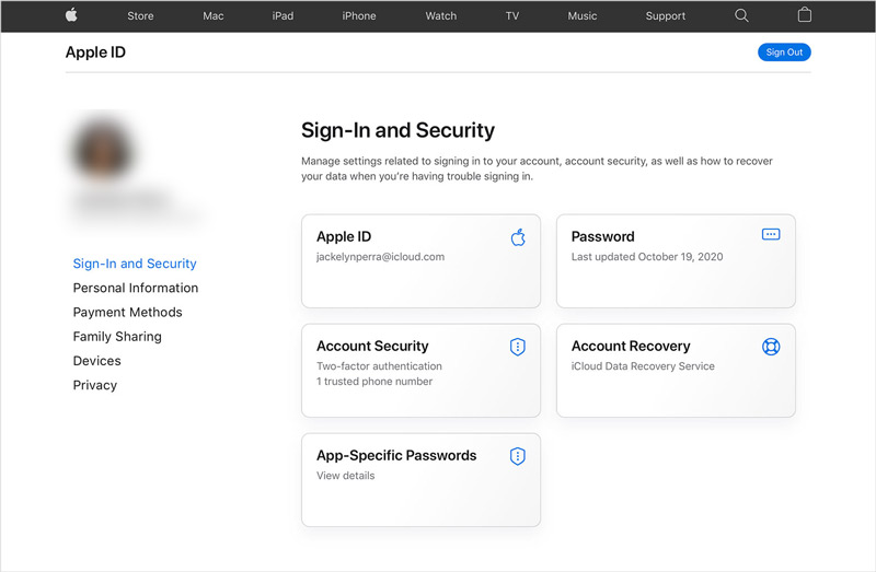 Change Reset Apple Id Password Online Apple Account