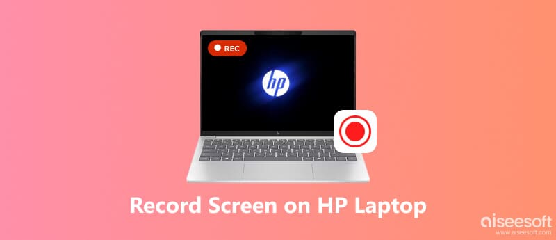 Gravação de tela no HP