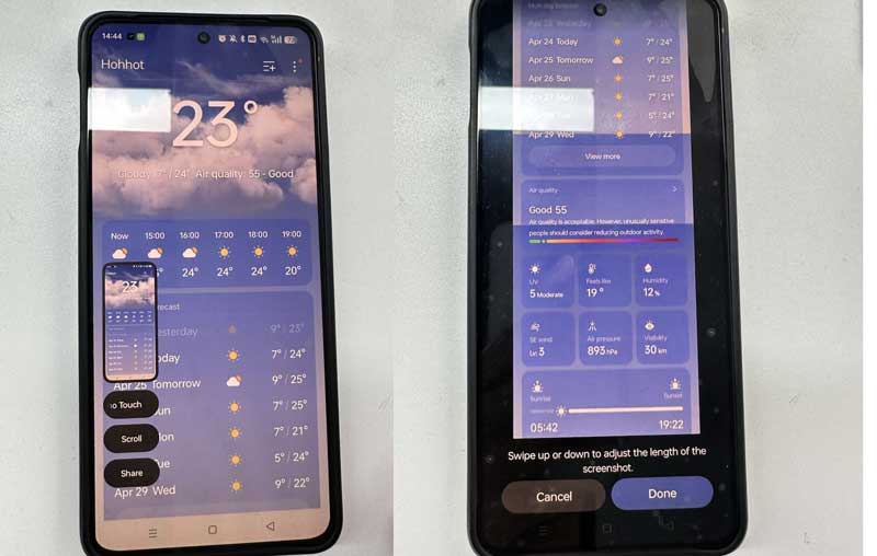 Capturar a tela inteira de uma página da web no Android