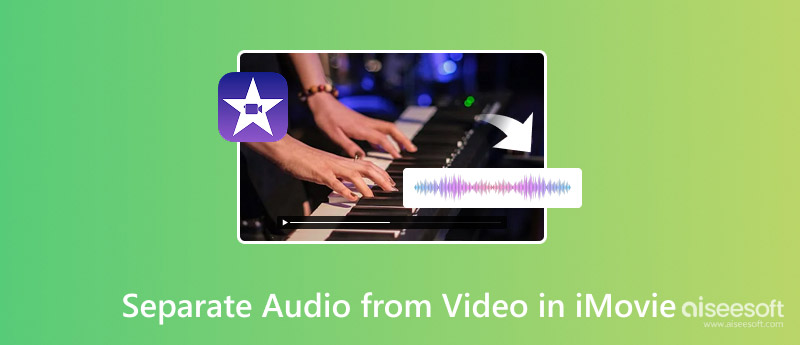Separar áudio de vídeo no iMovie