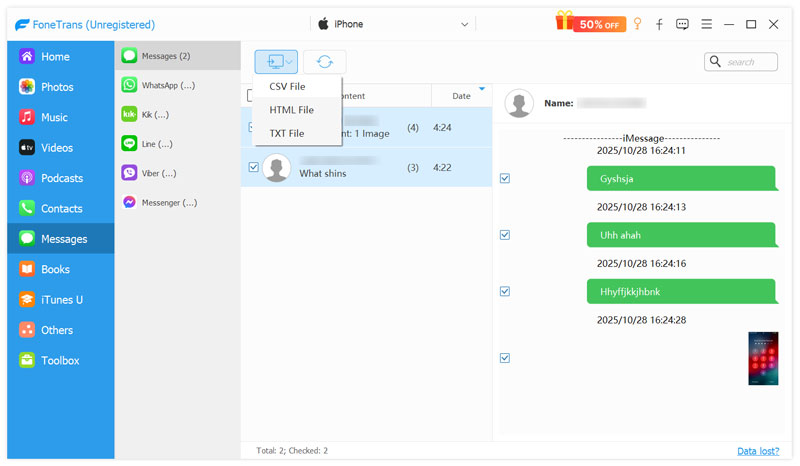 Sincronize mensagens do iPhone para o Macbook iPad