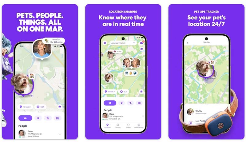 Rastreie a localização do seu telefone através do Life360
