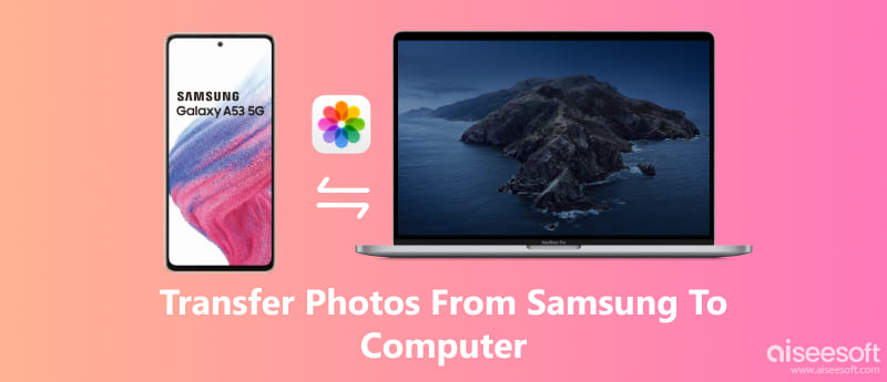 Transferir fotos da Samsung para o computador