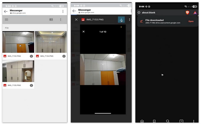 Baixar arquivo do Google Drive